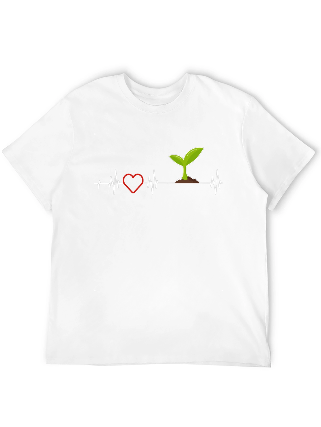 Heartbeat Seedling T-Shirt - Grow Your Passion!