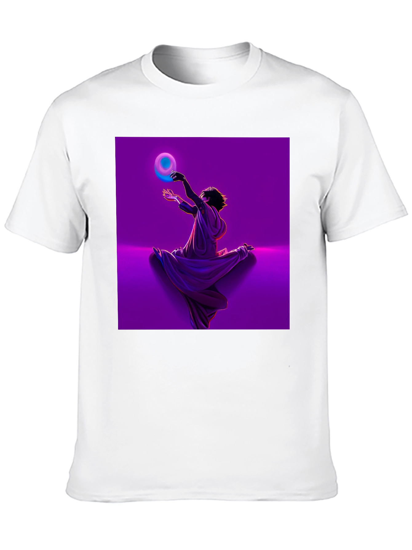 Mystic Orb Graphic Tee - Unisex Black T-Shirt