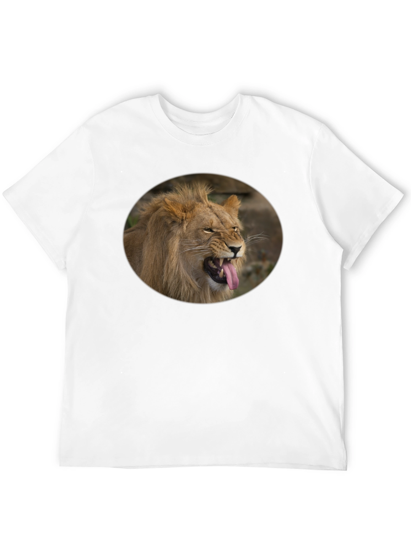 Lion Tongue T-Shirt - Mens Graphic Tee
