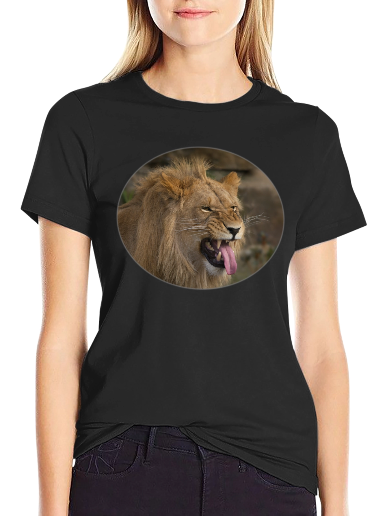 Lion Tongue T-Shirt - Mens Graphic Tee