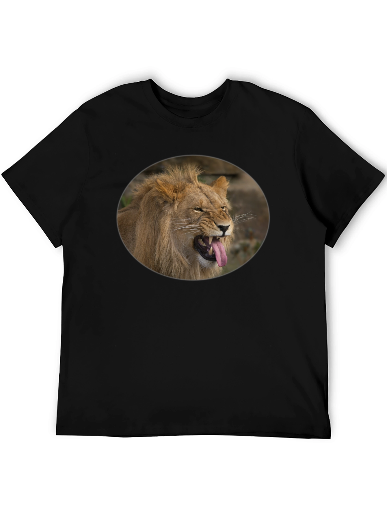 Lion Tongue T-Shirt - Mens Graphic Tee
