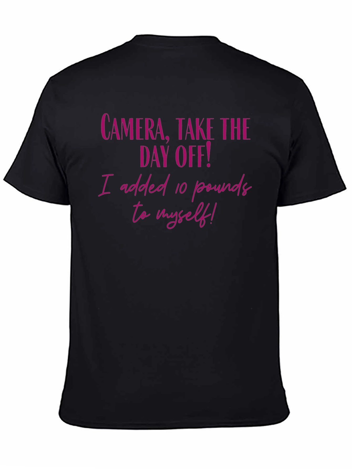 Funny Camera Take the Day Off Graphic Tee