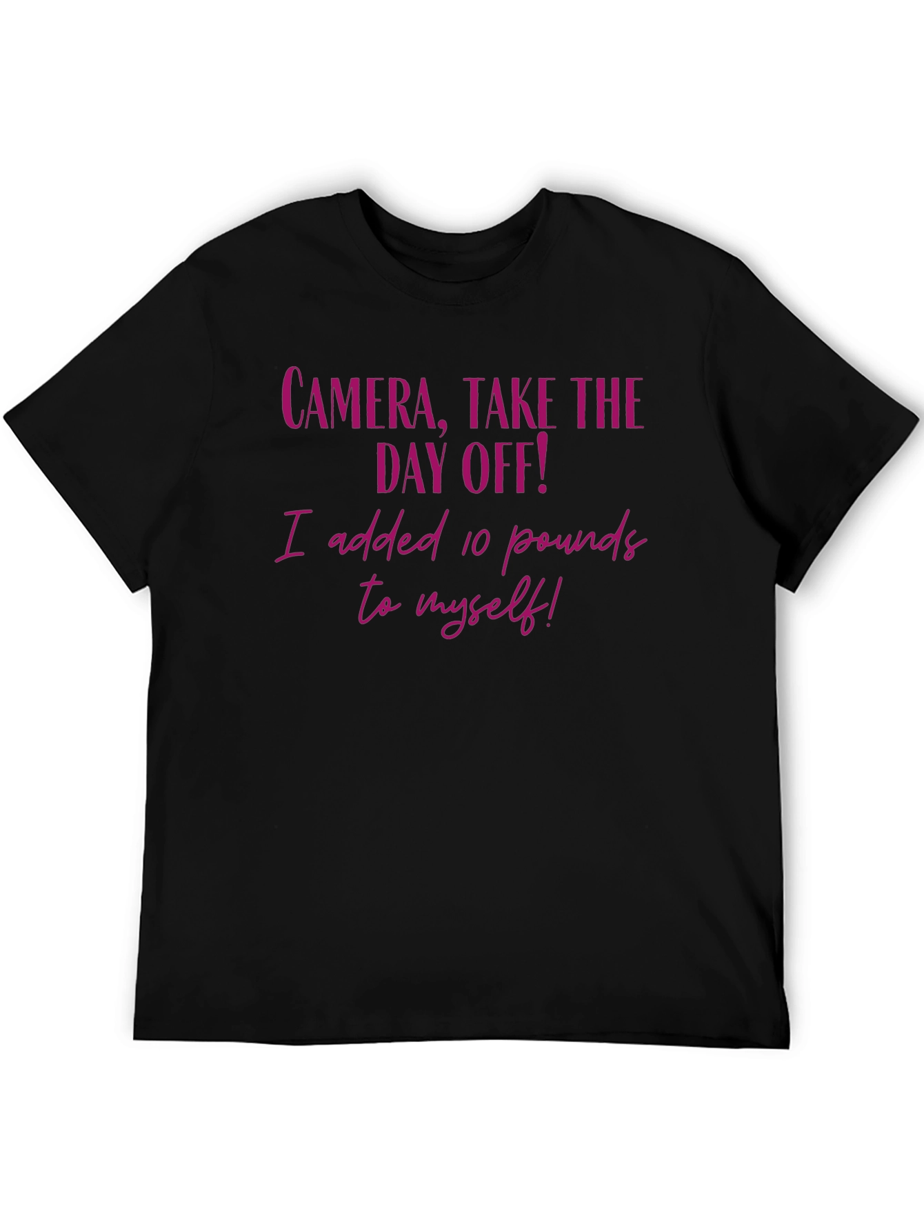 Funny Camera Take the Day Off Graphic Tee