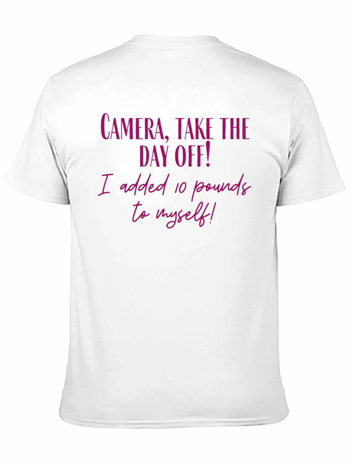 Funny Camera Take the Day Off Graphic Tee