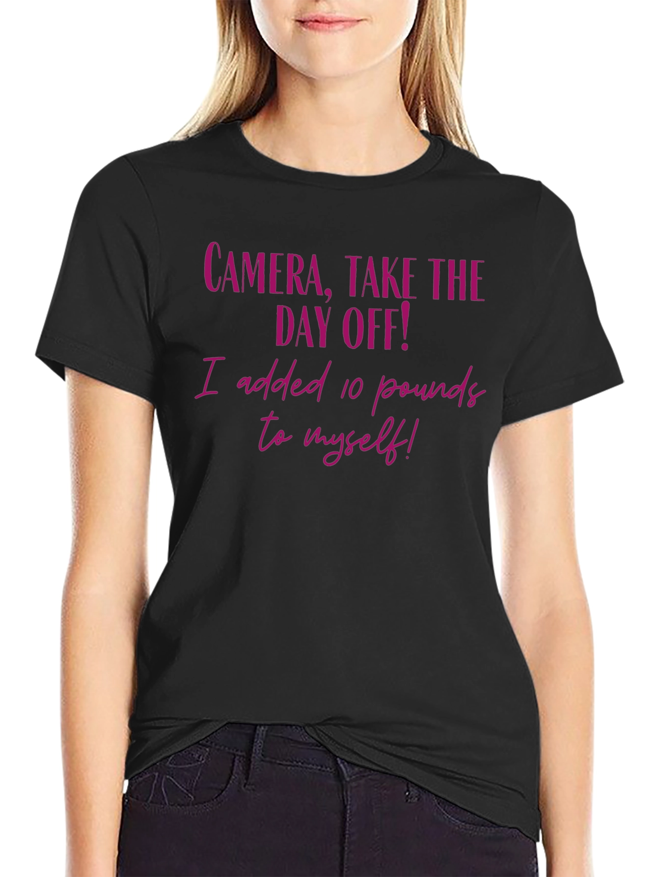 Funny Camera Take the Day Off Graphic Tee