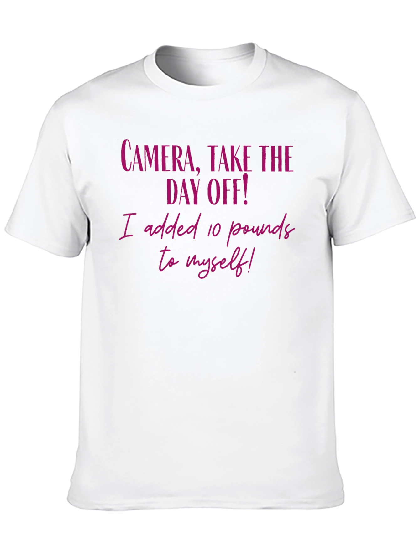 Funny Camera Take the Day Off Graphic Tee