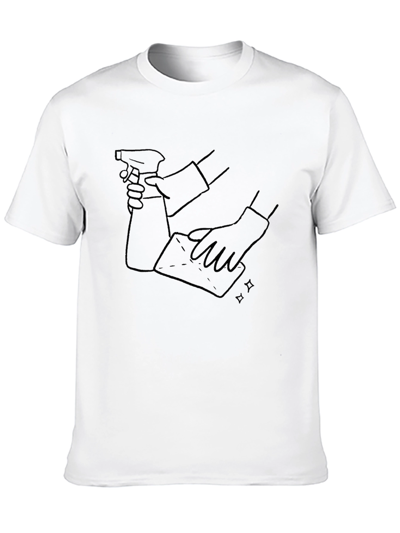 Cleaning Crew T-Shirt - Black