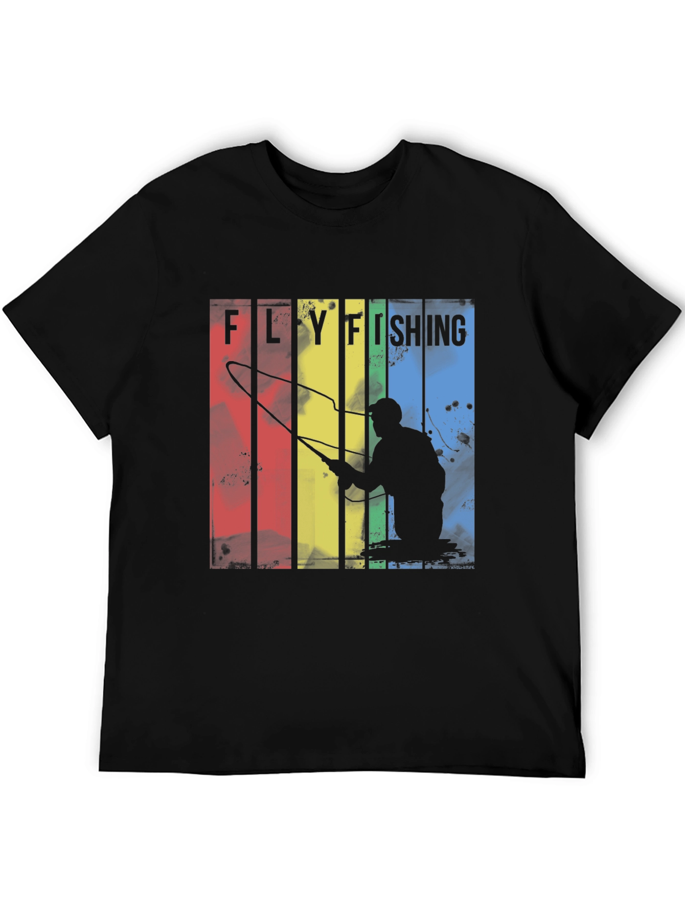 Fly Fishing Retro Graphic Tee