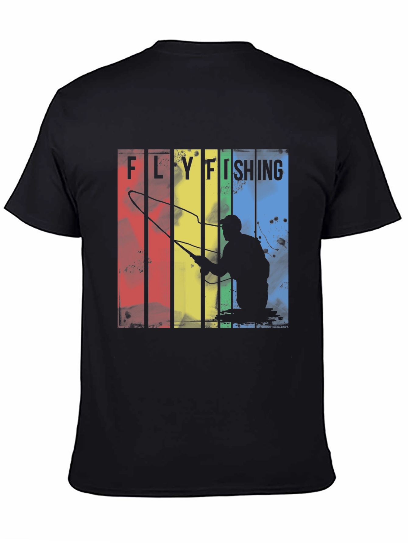 Fly Fishing Retro Graphic Tee