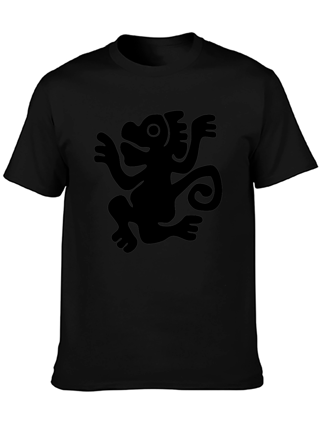 Monkey Graphic Black Tee