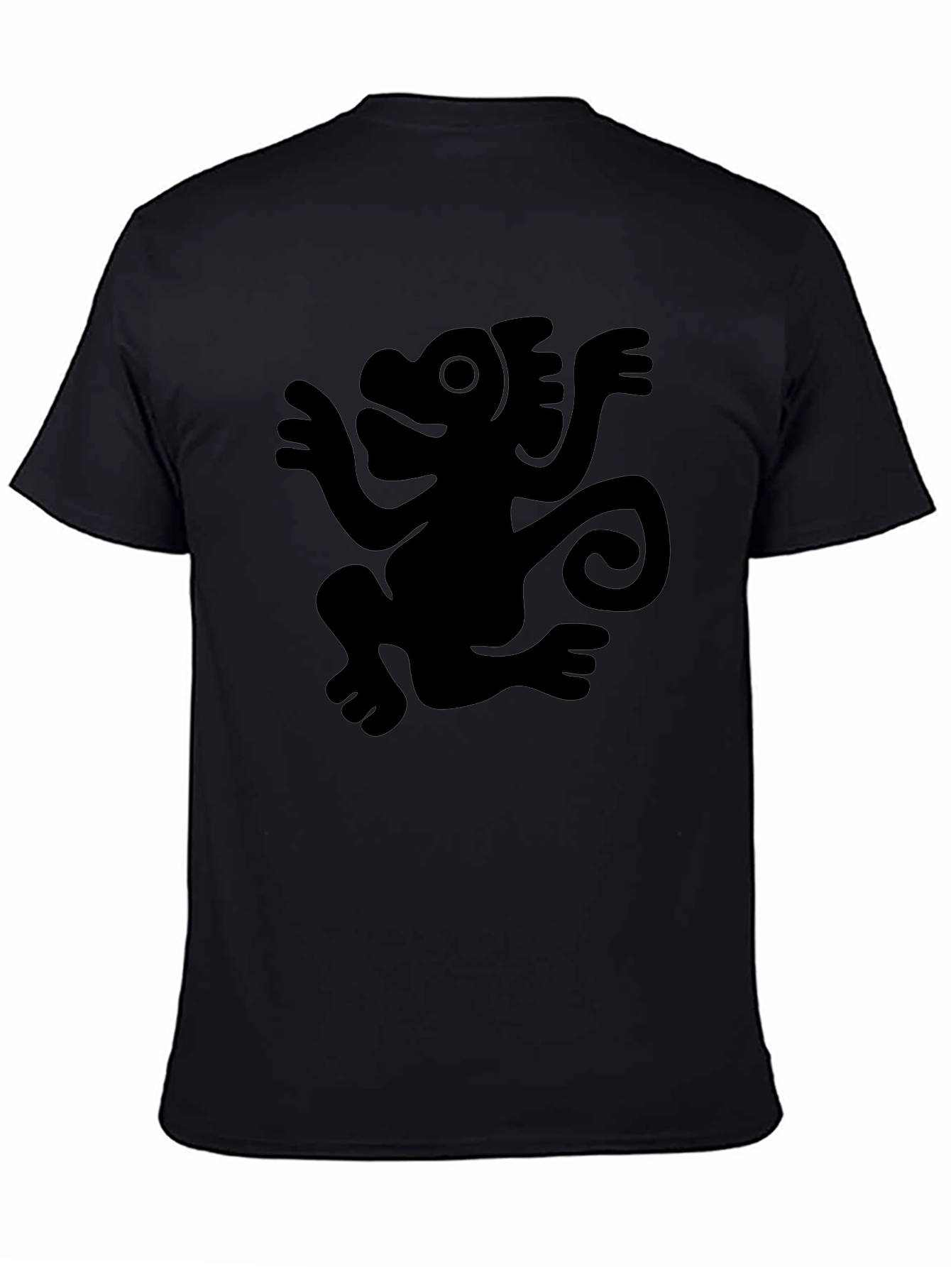 Monkey Graphic Black Tee