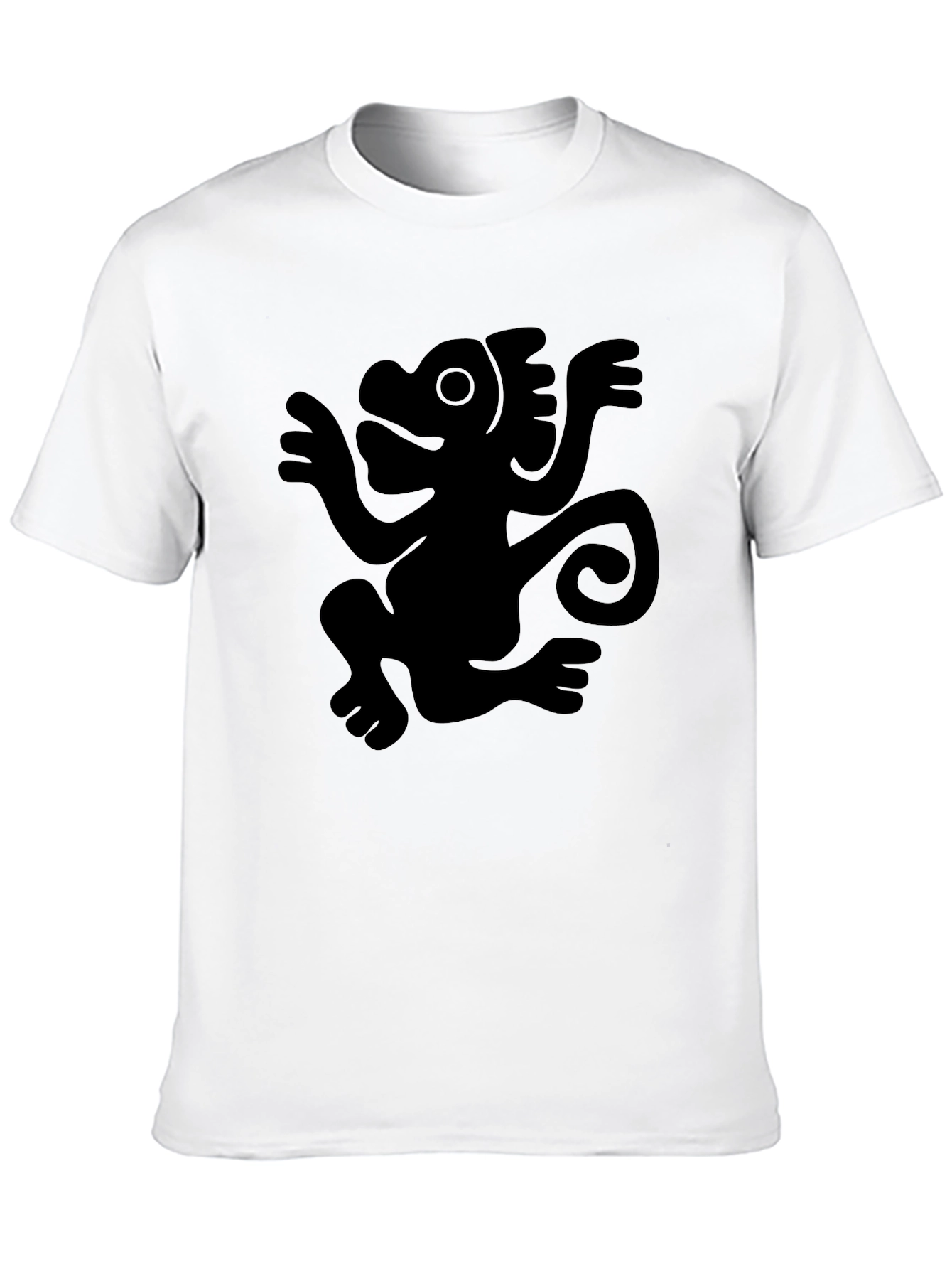 Monkey Graphic Black Tee
