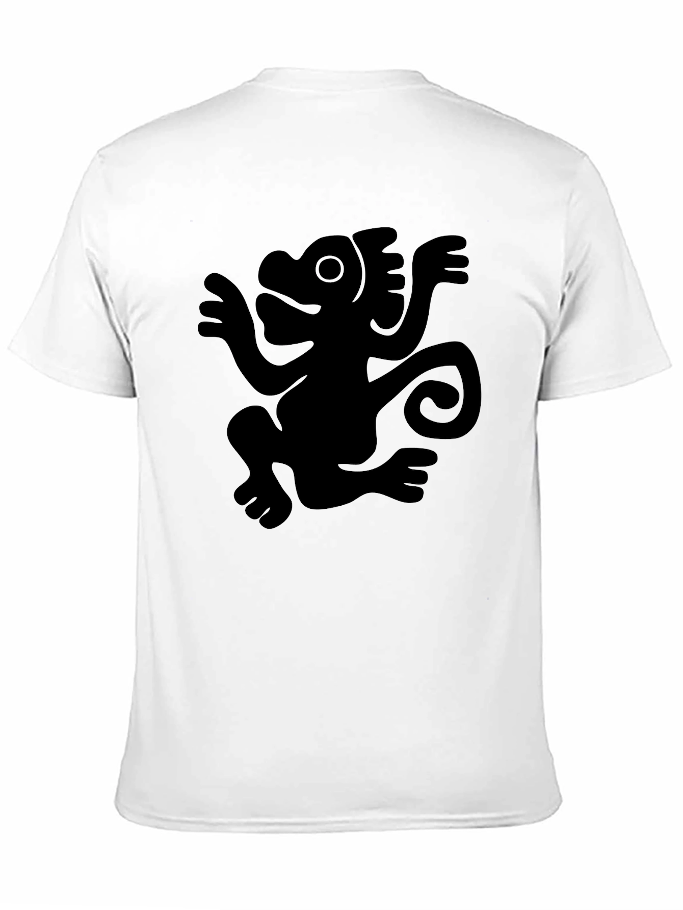 Monkey Graphic Black Tee
