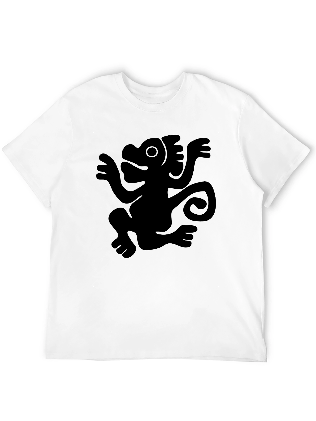 Monkey Graphic Black Tee