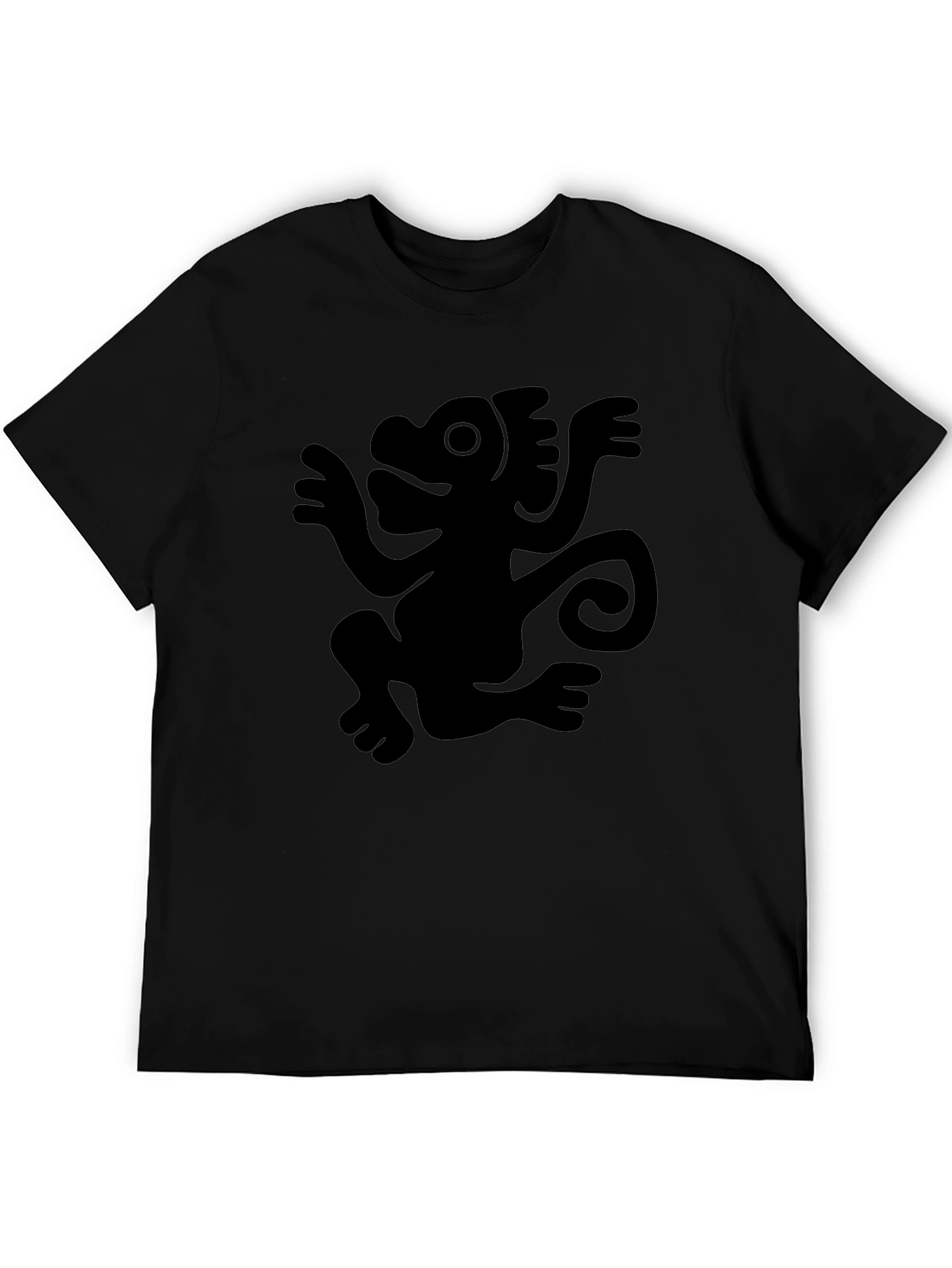 Monkey Graphic Black Tee