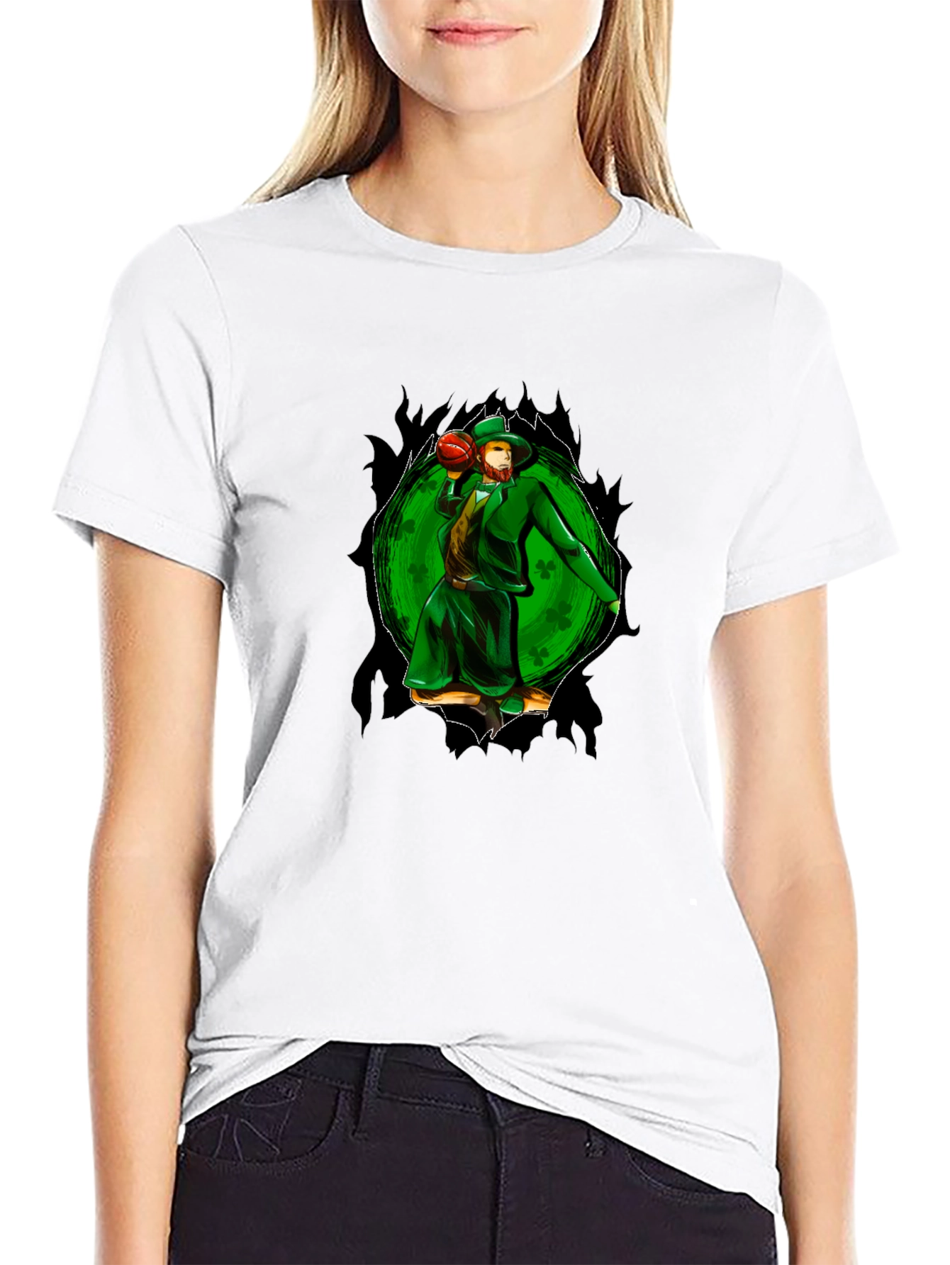 Leprechaun Basketball T-Shirt