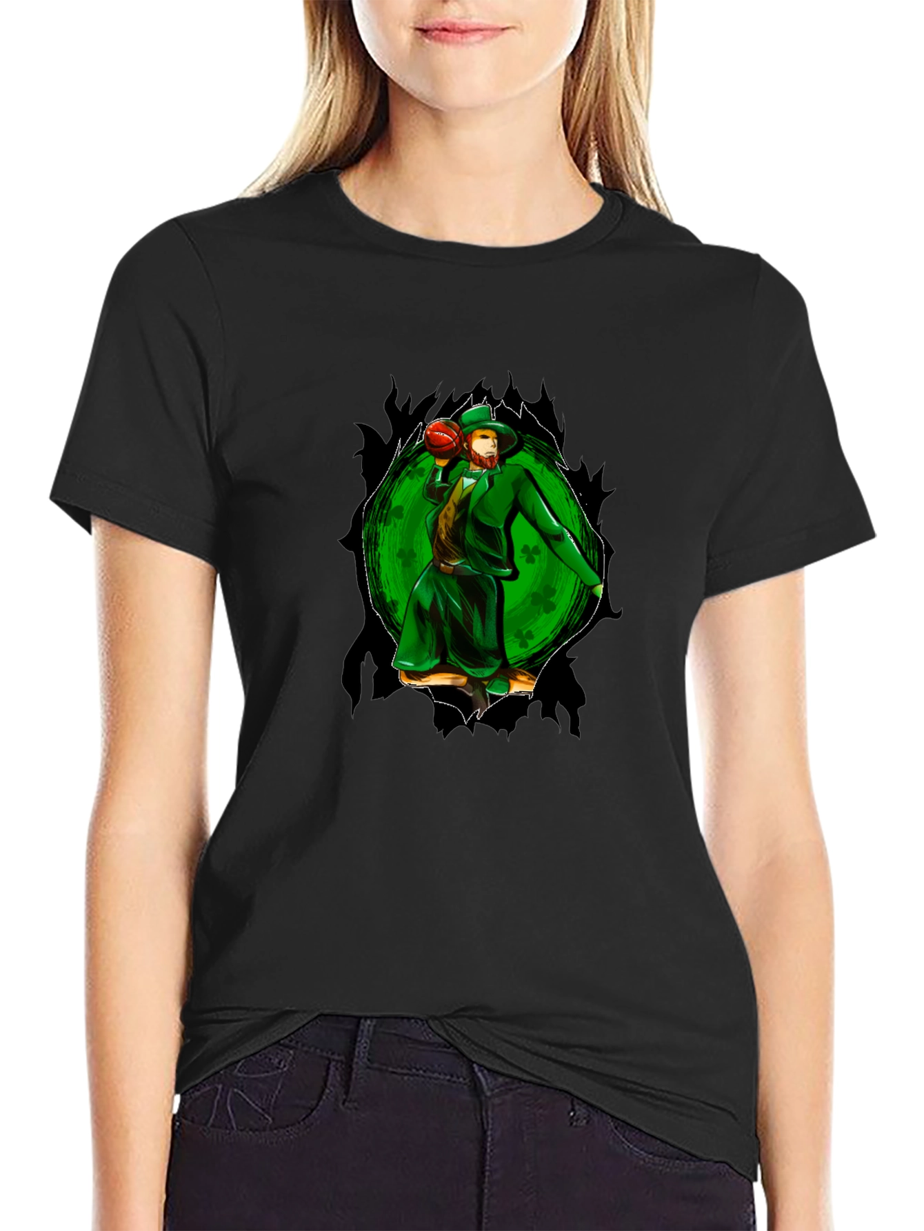 Leprechaun Basketball T-Shirt