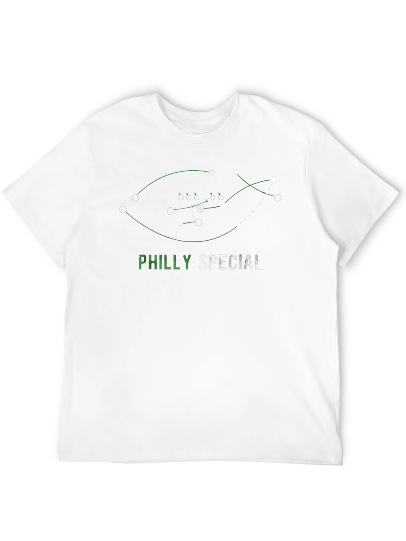 Philly Special Football Play Black T-Shirt