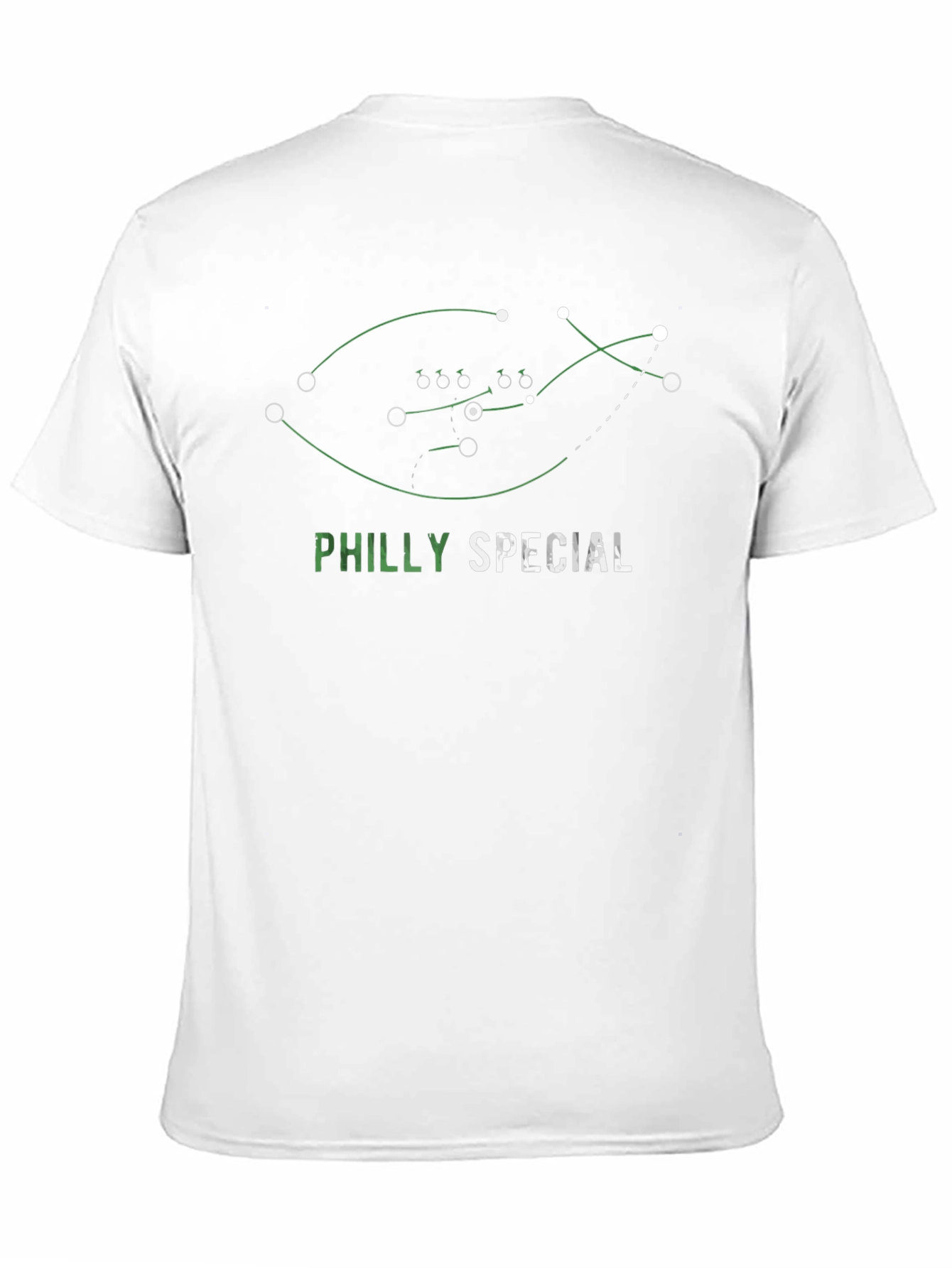 Philly Special Football Play Black T-Shirt