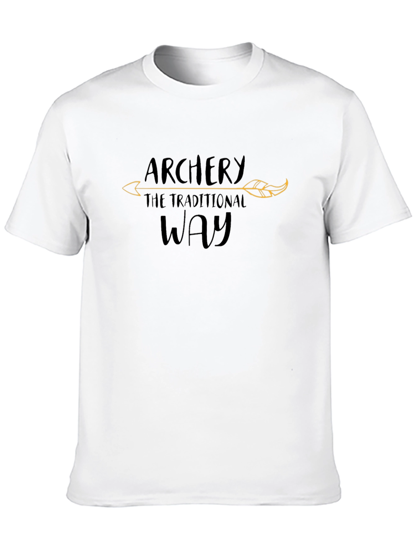 Archery The Traditional Way Graphic T-Shirt