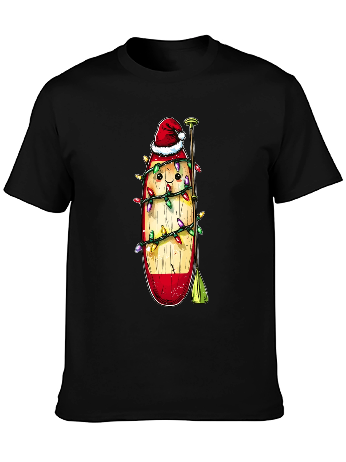 Festive Paddle Board Christmas T-Shirt