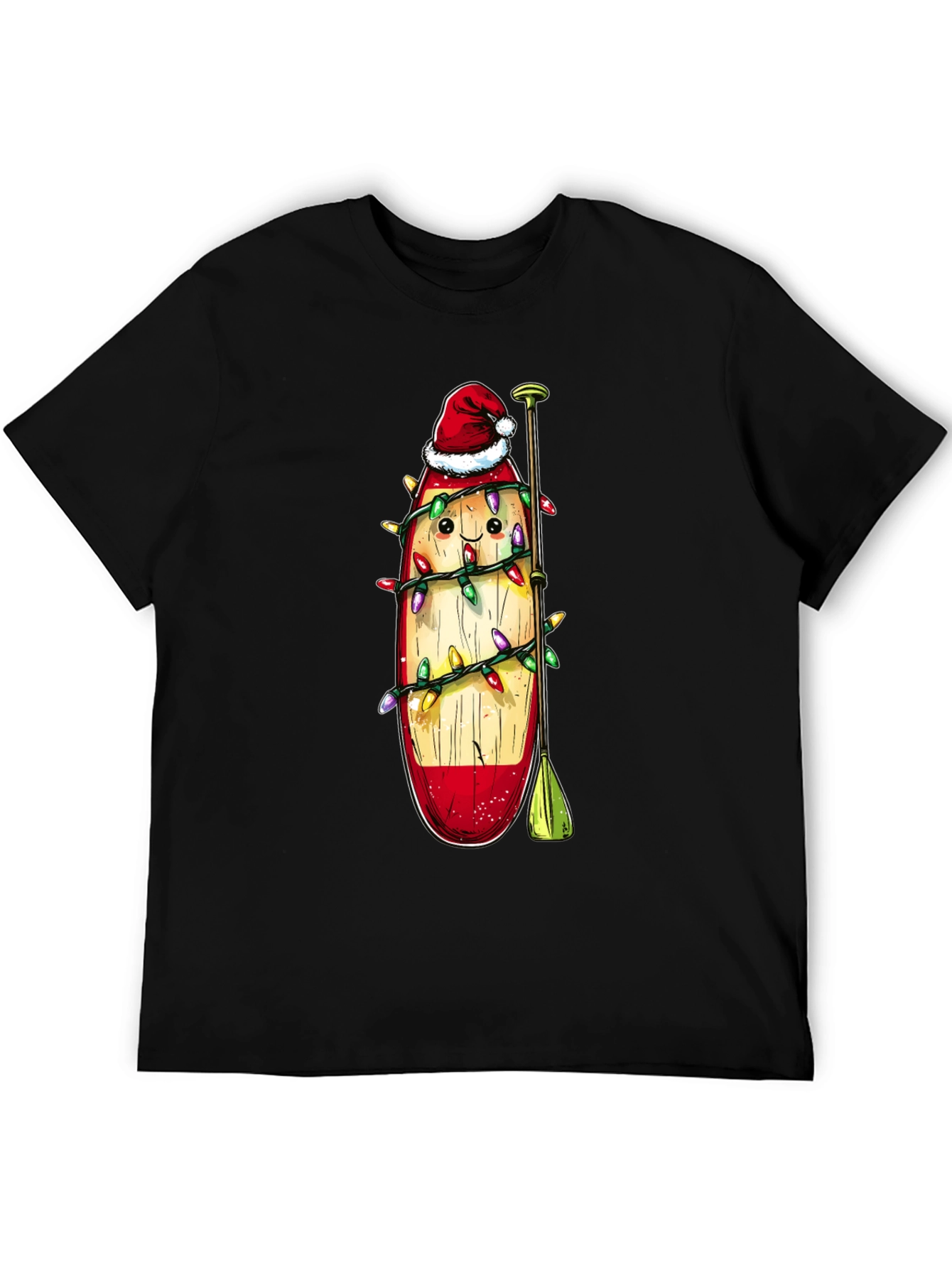 Festive Paddle Board Christmas T-Shirt