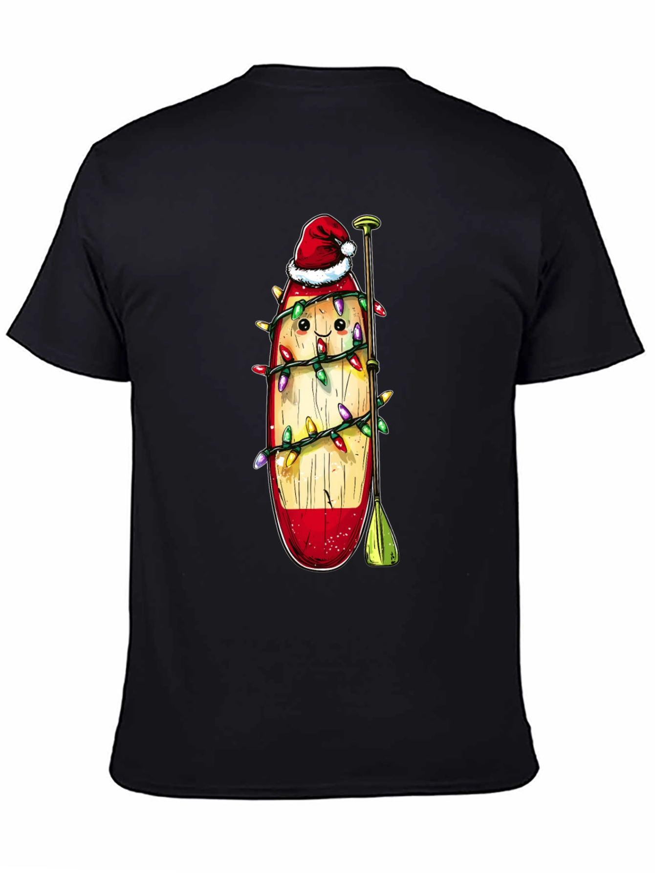 Festive Paddle Board Christmas T-Shirt