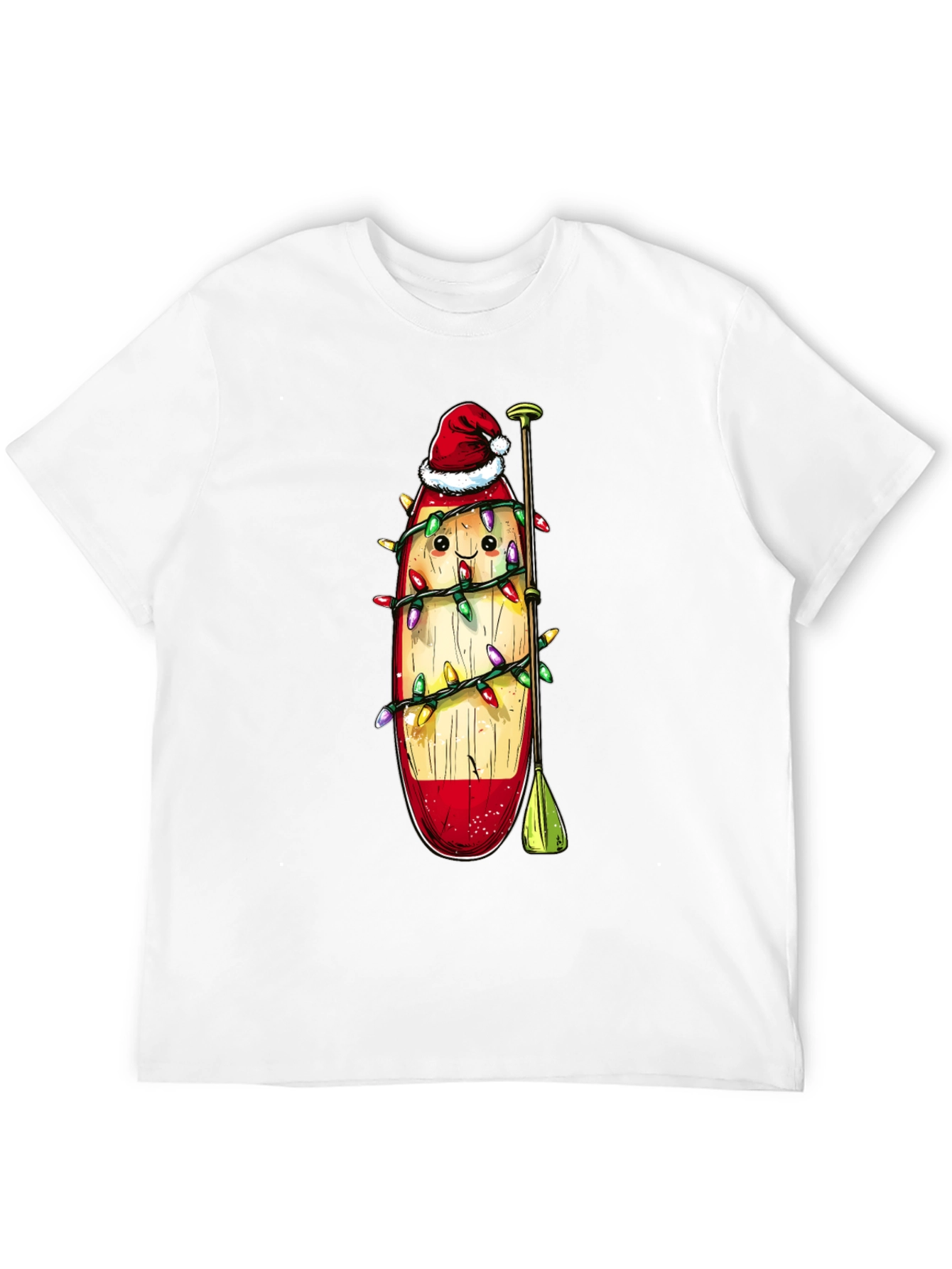 Festive Paddle Board Christmas T-Shirt
