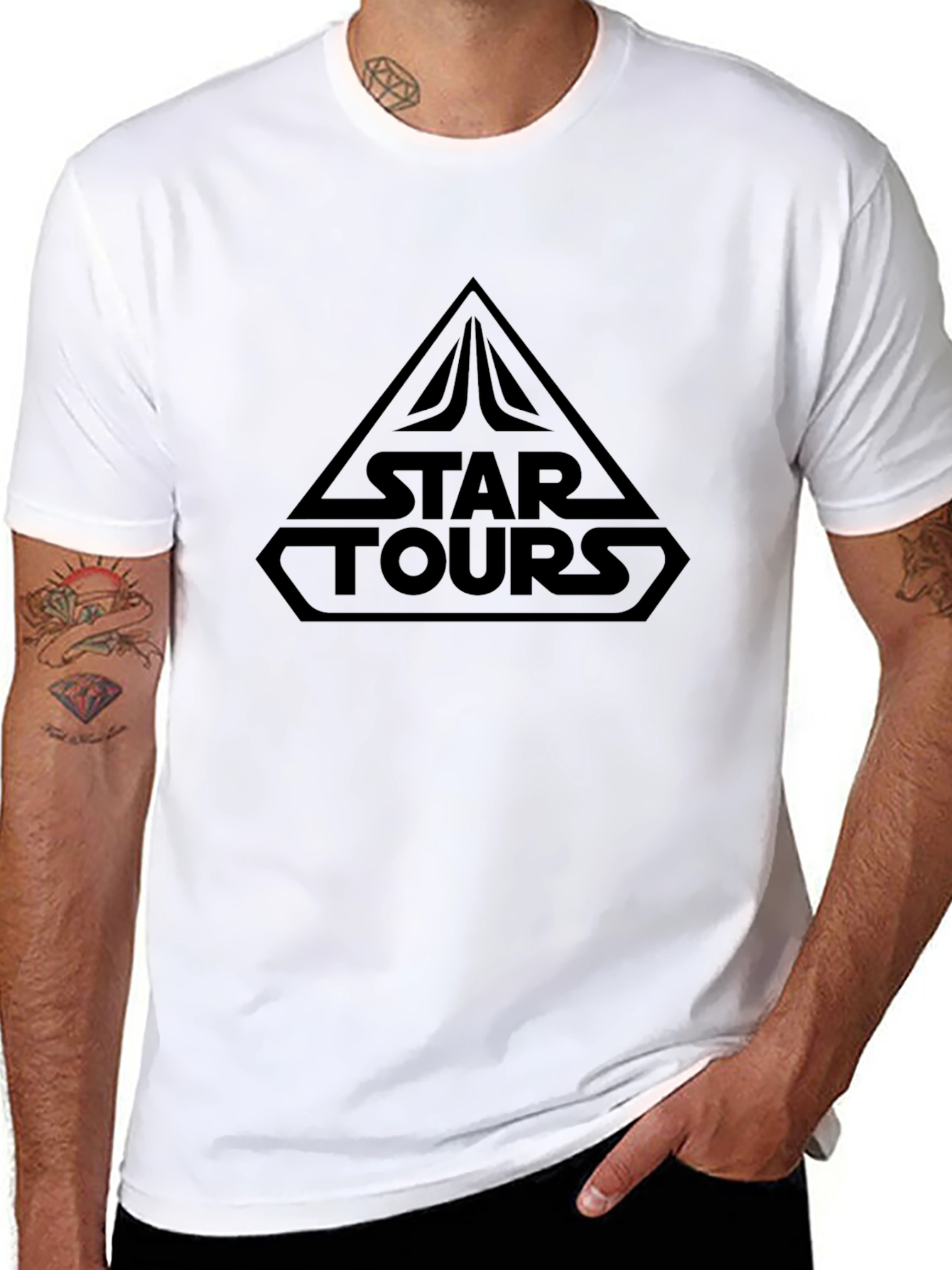 Star Tours Black T-Shirt