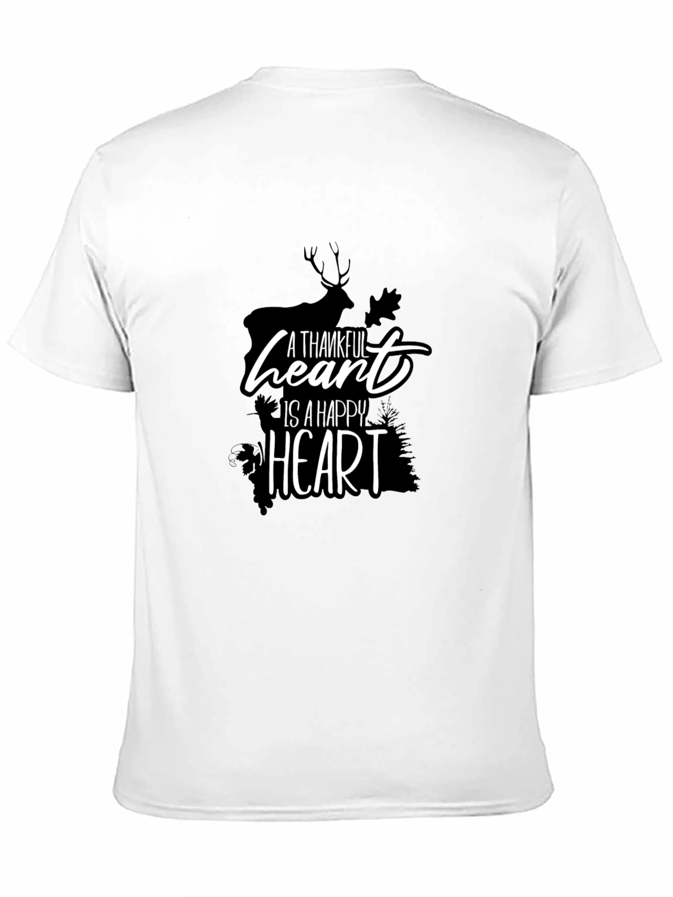 Thankful Heart Graphic Tee - Stylish Comfort
