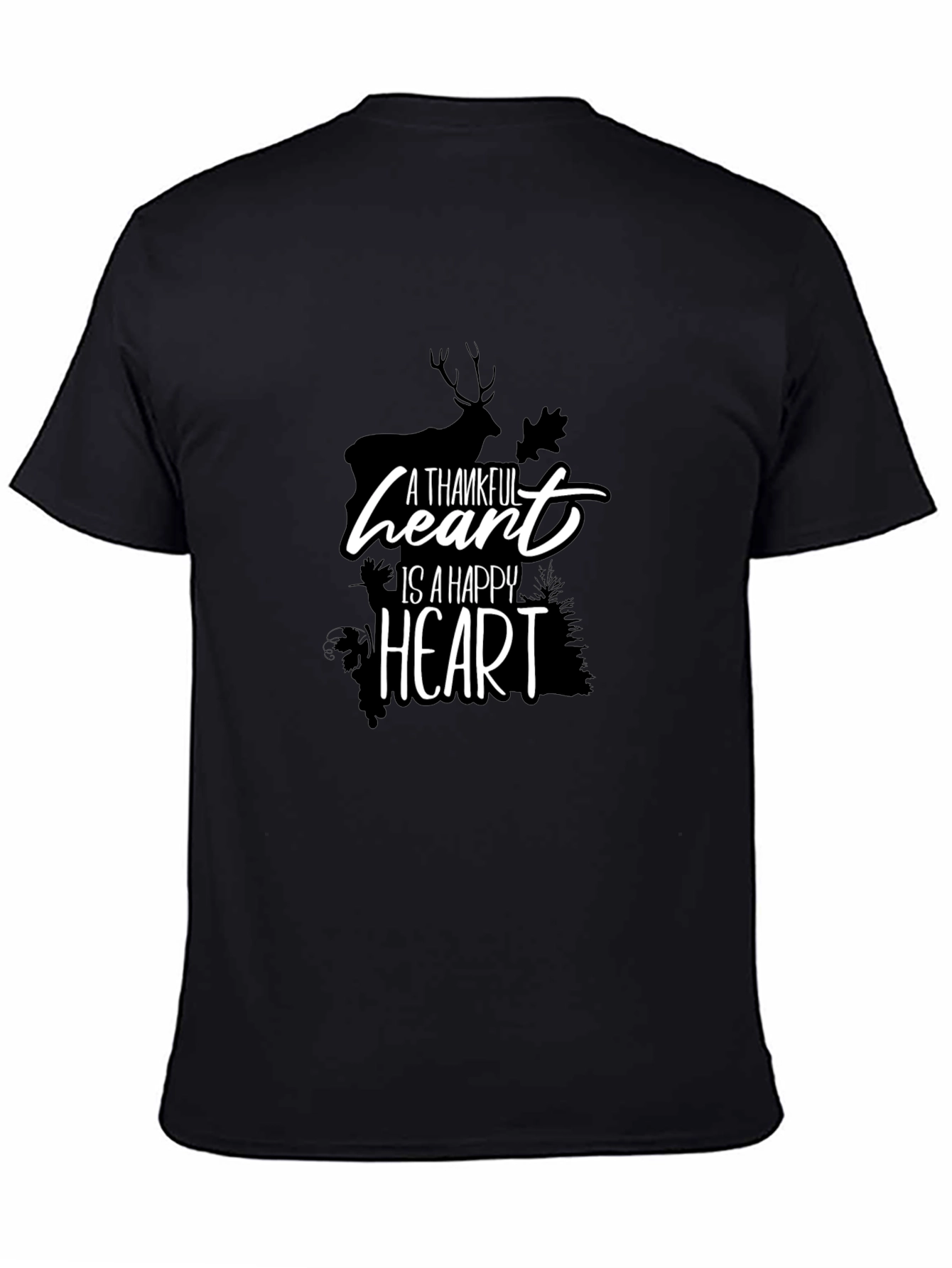 Thankful Heart Graphic Tee - Stylish Comfort