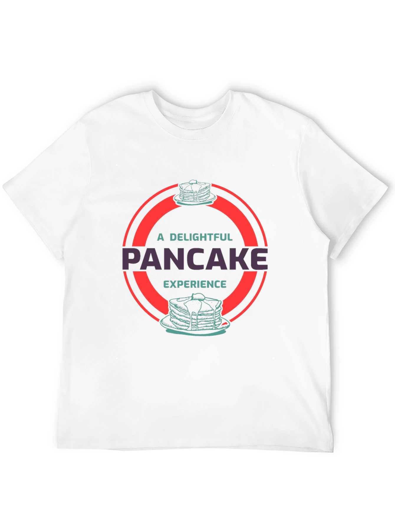 Delightful Pancake Experience Graphic T-Shirt