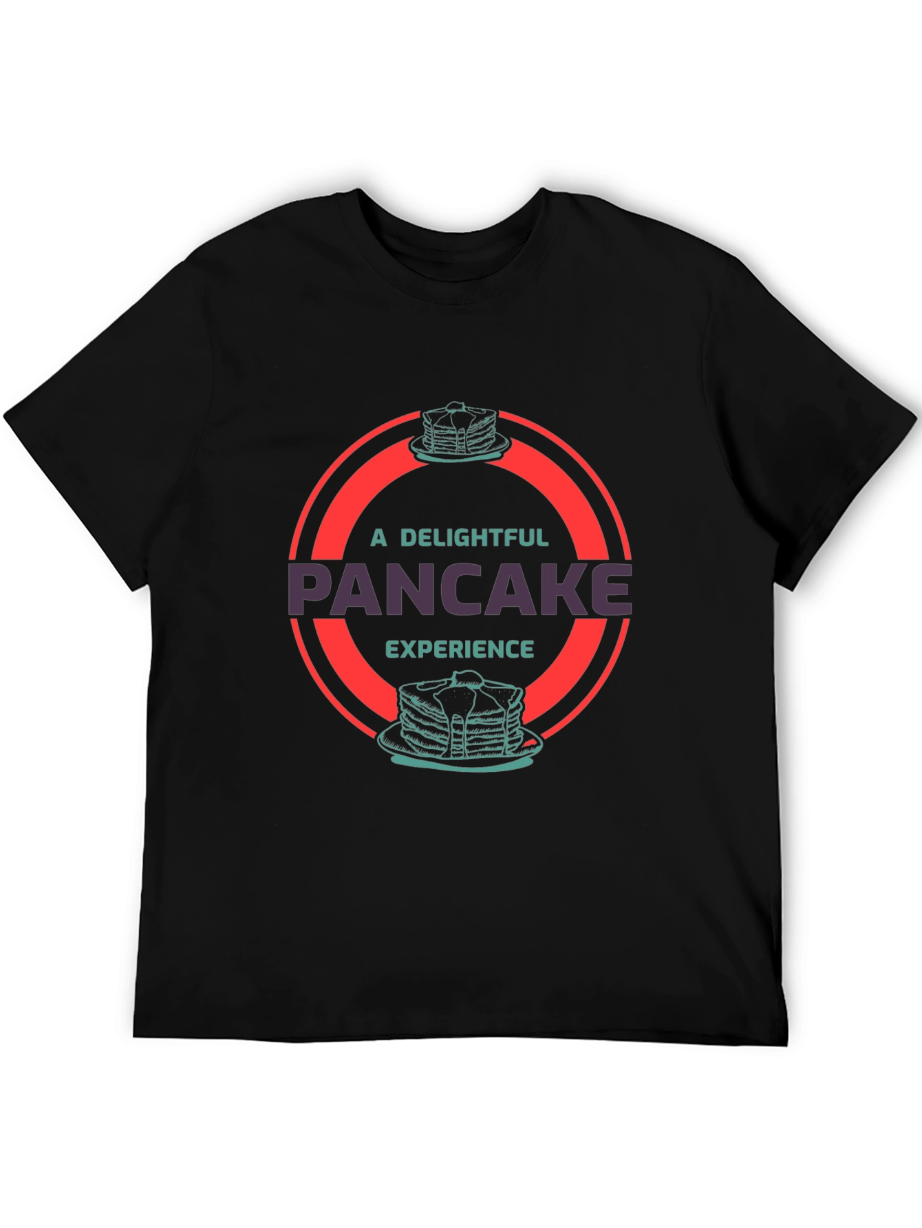 Delightful Pancake Experience Graphic T-Shirt