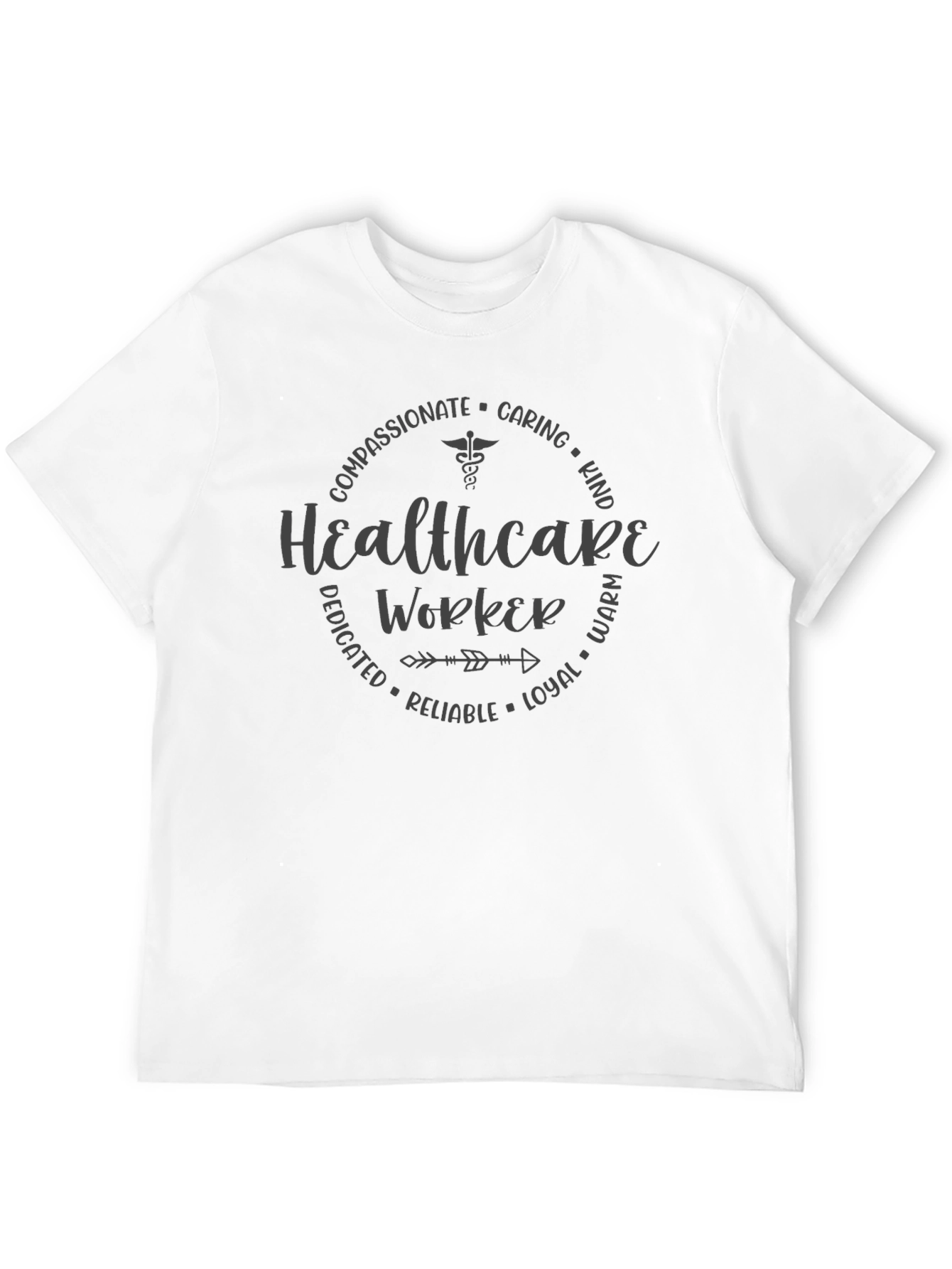 Healthcare Worker Compassionate Graphic Tee