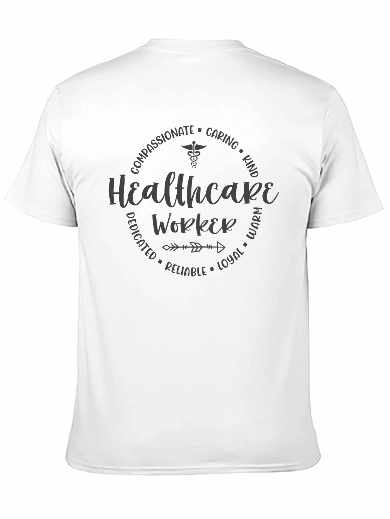Healthcare Worker Compassionate Graphic Tee