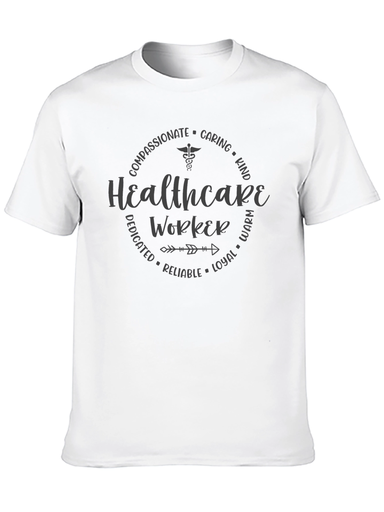 Healthcare Worker Compassionate Graphic Tee