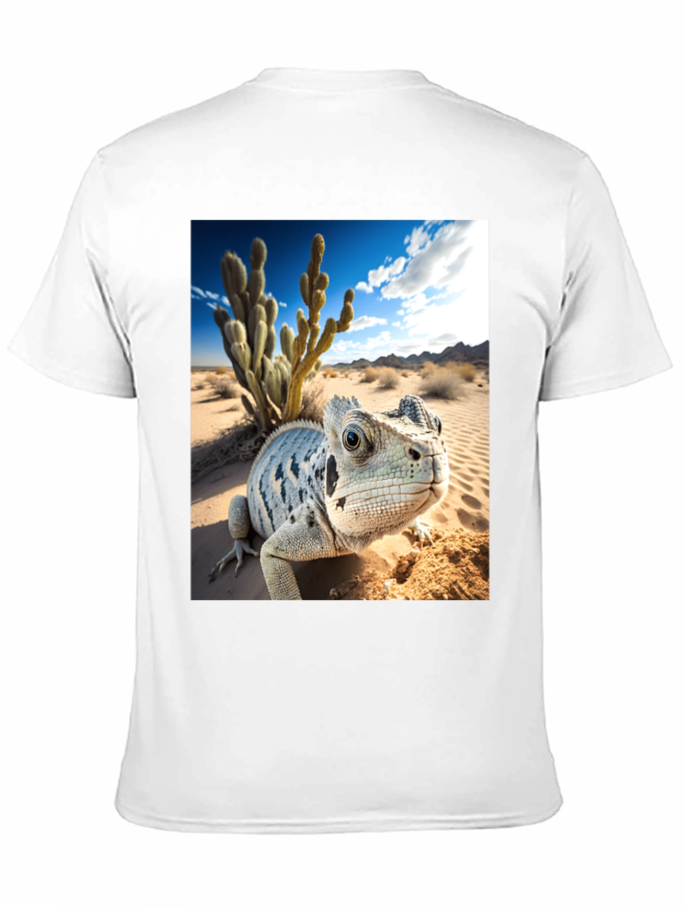 Lizard Desert Graphic Tee - Black