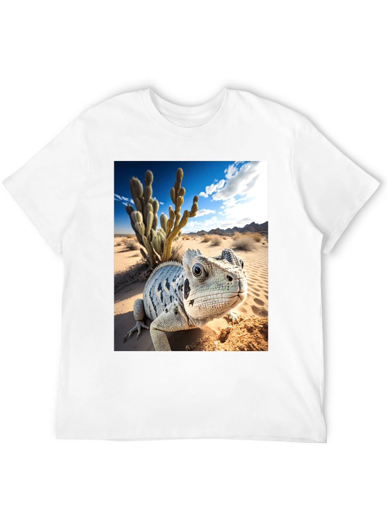 Lizard Desert Graphic Tee - Black