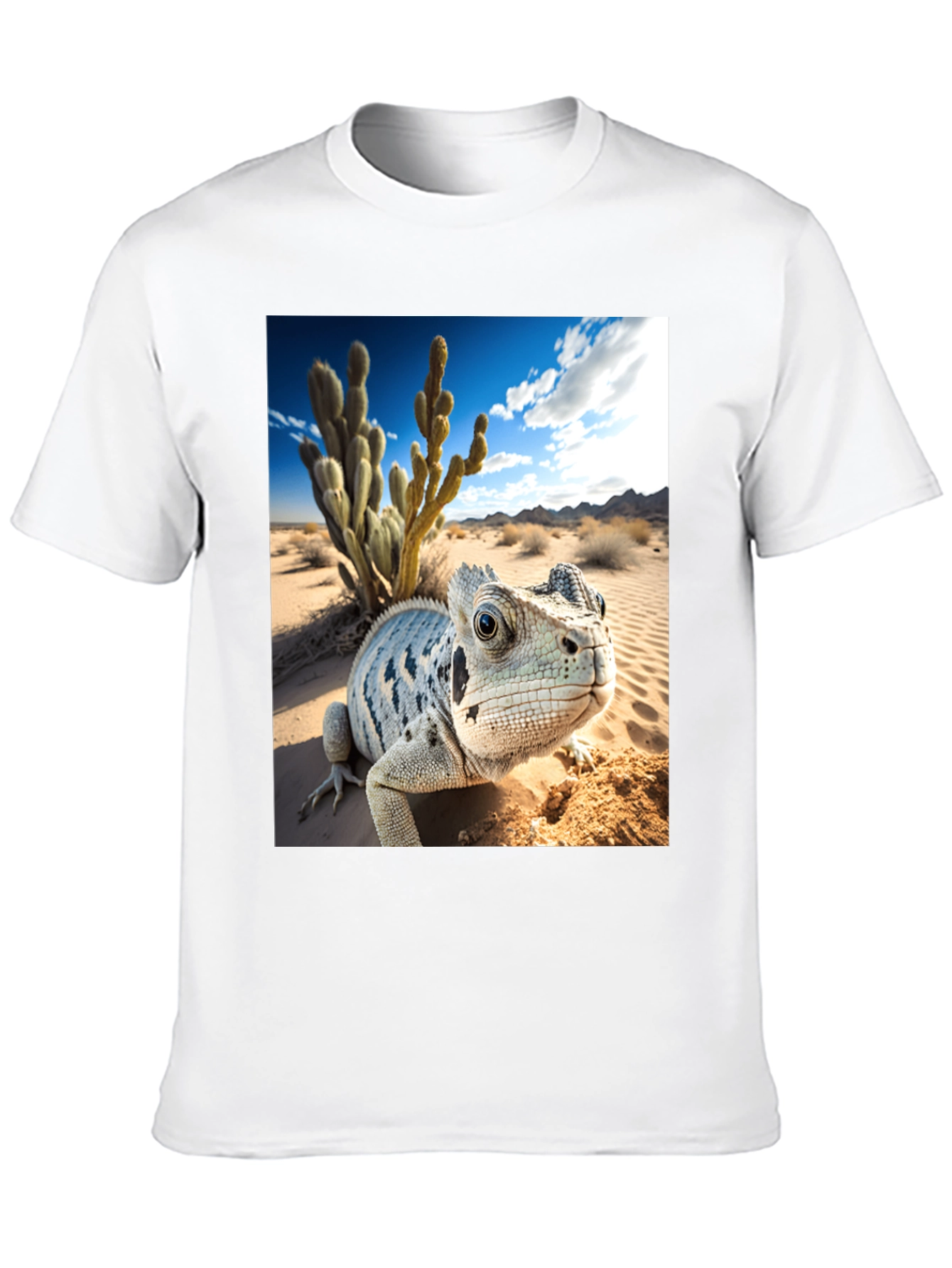 Lizard Desert Graphic Tee - Black