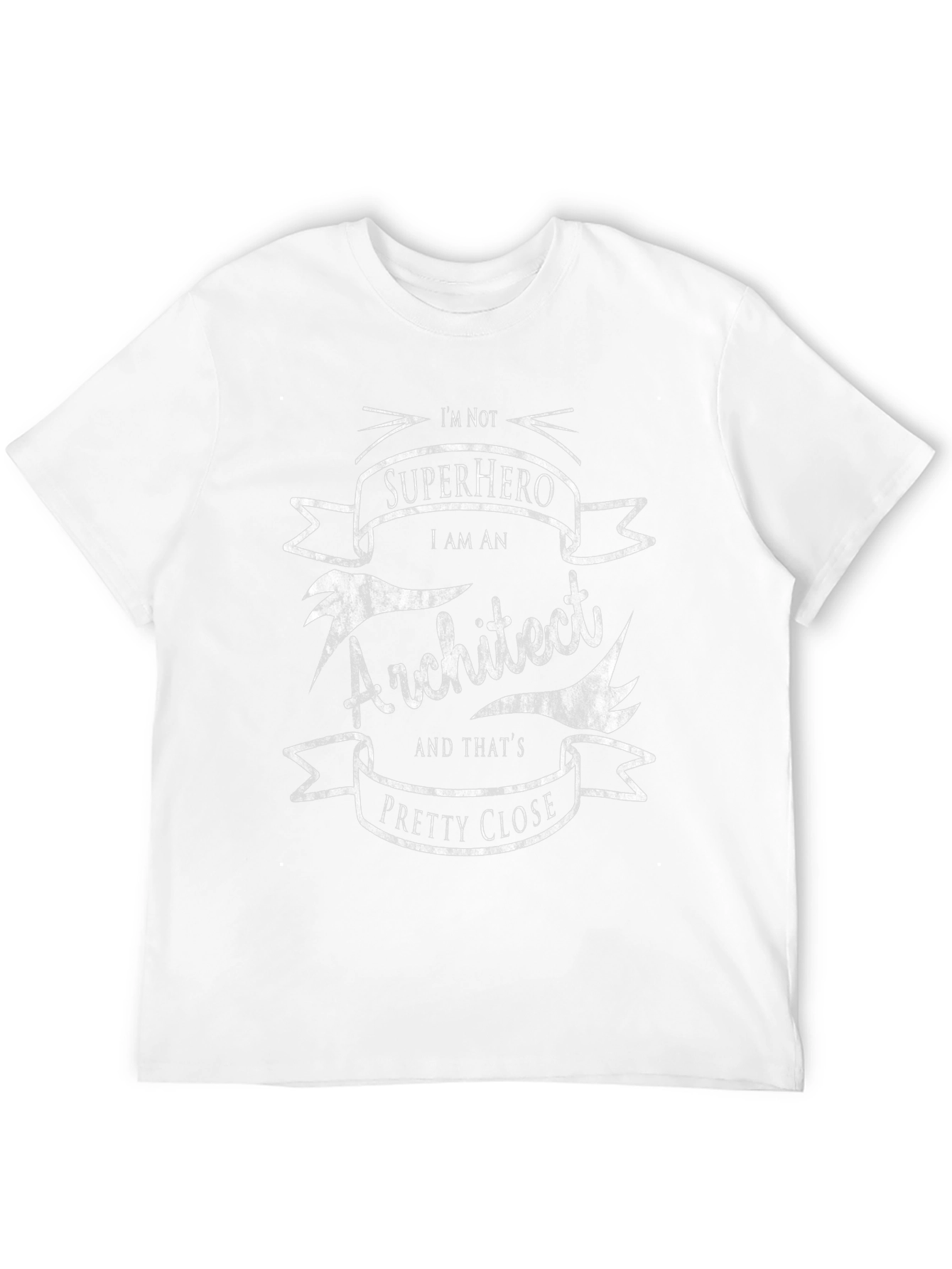 Architect Superhero T-Shirt - Black Cotton Graphic Tee