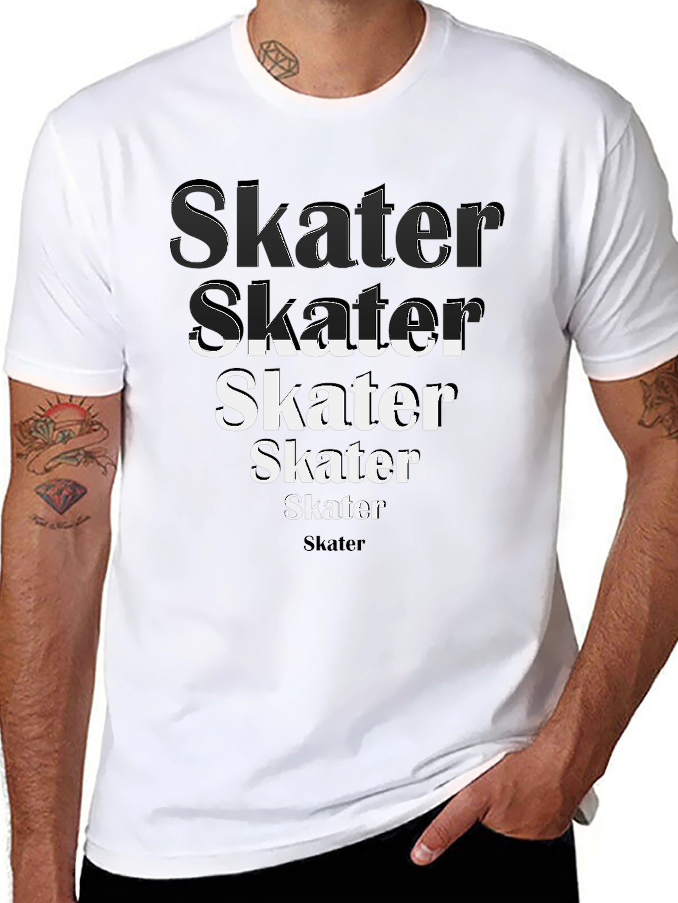 Skater Graphic Tee - Cool Style