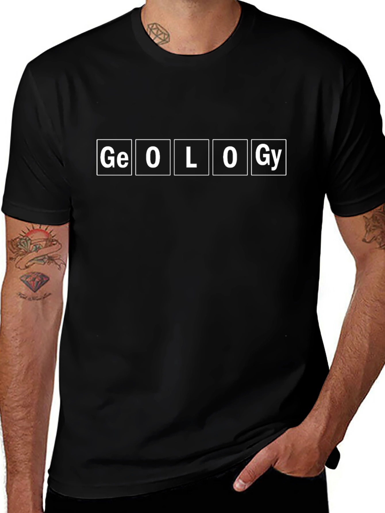Geology Periodic Table T-Shirt - Science Pun Tee