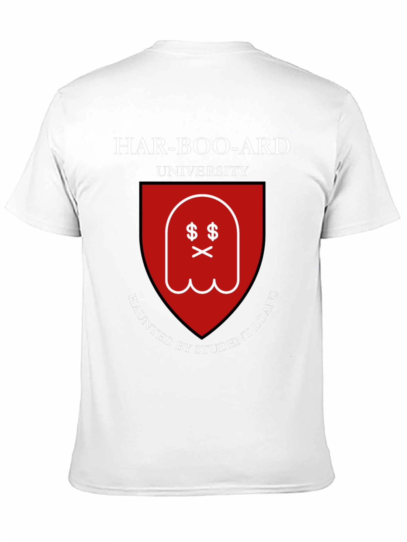 Har-Boo-Ard University Haunted Student Loan T-Shirt
