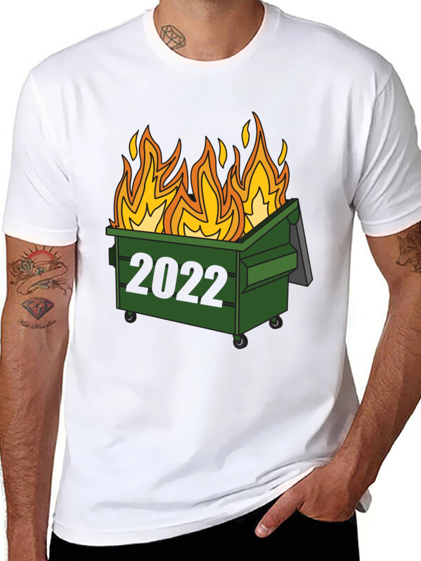 2022 Dumpster Fire T-Shirt