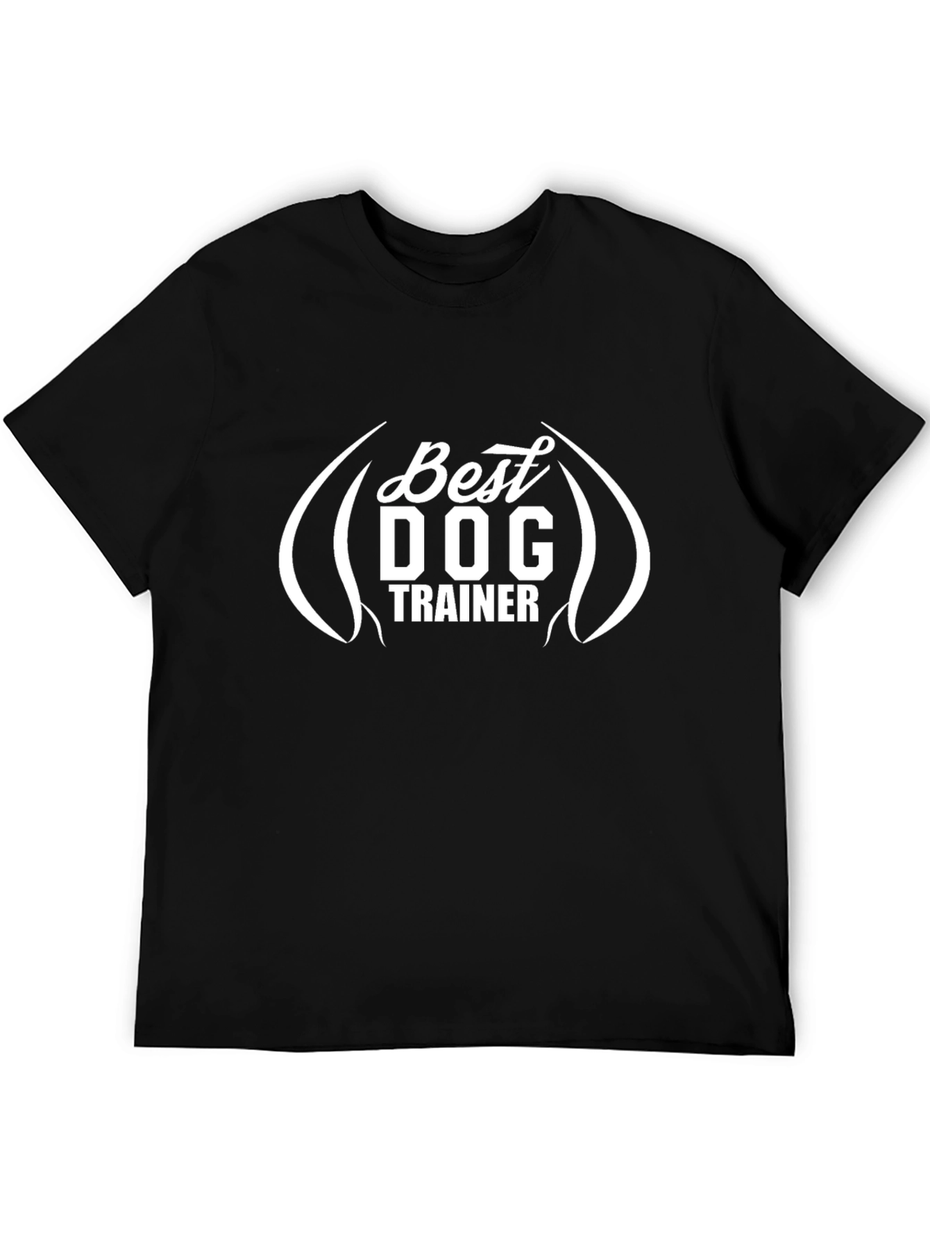 Best Dog Trainer Black T-Shirt