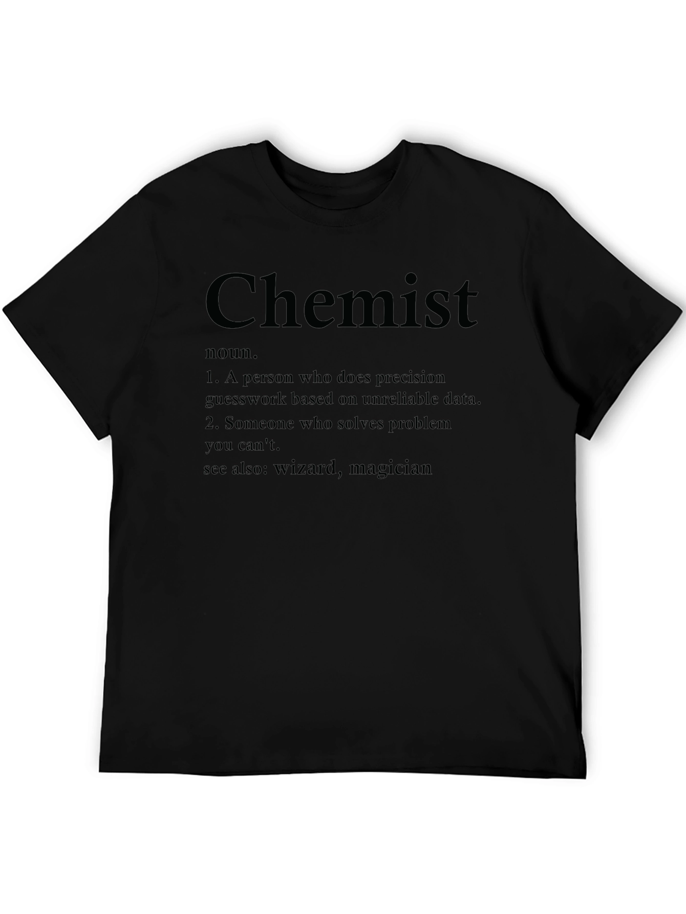 Chemist Definition T-Shirt - Science Humor Tee