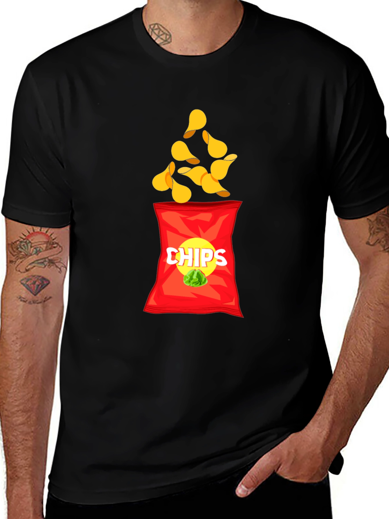 Novelty Chips T-Shirt