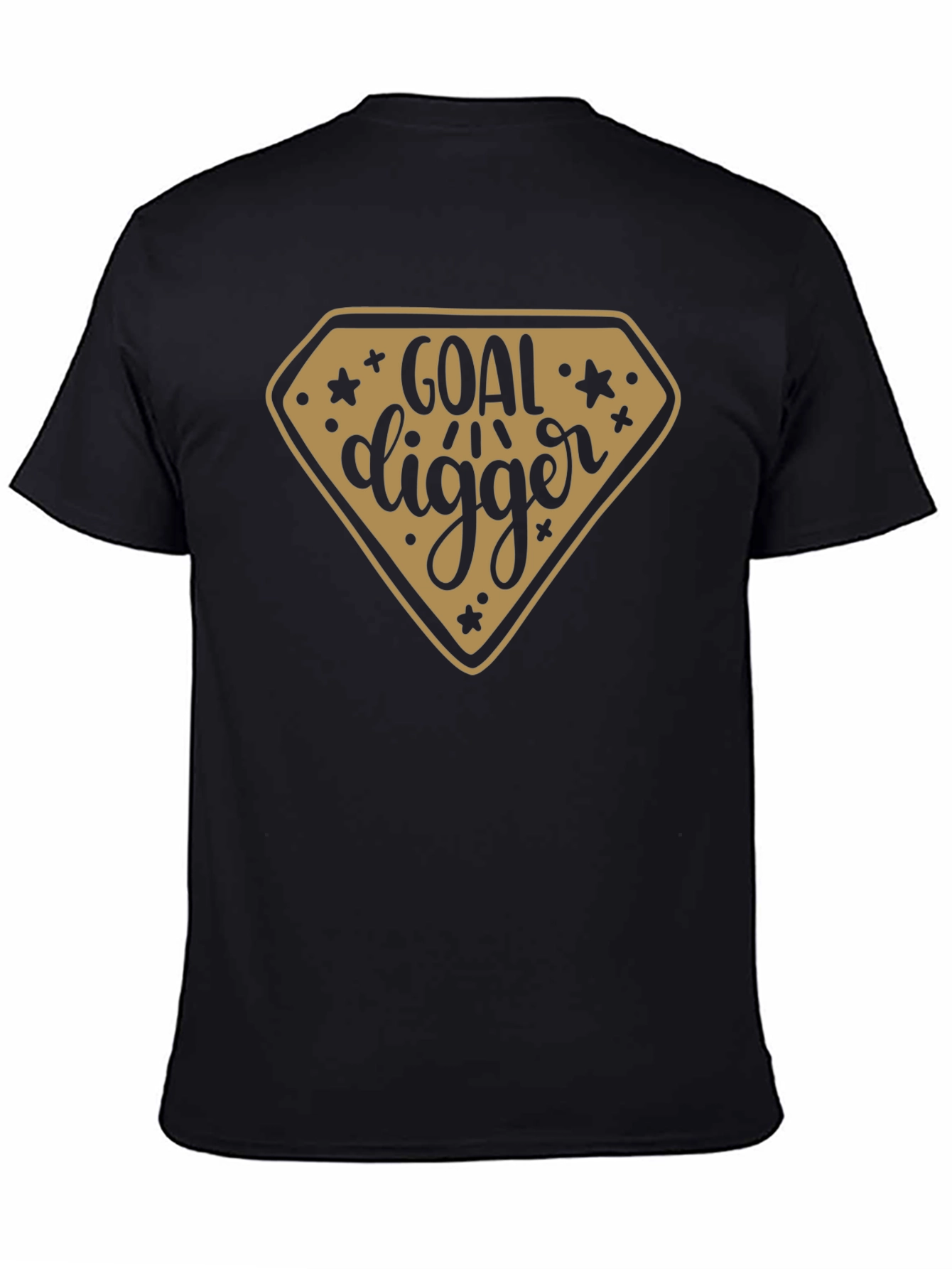 Goal Digger Graphic T-Shirt - Black