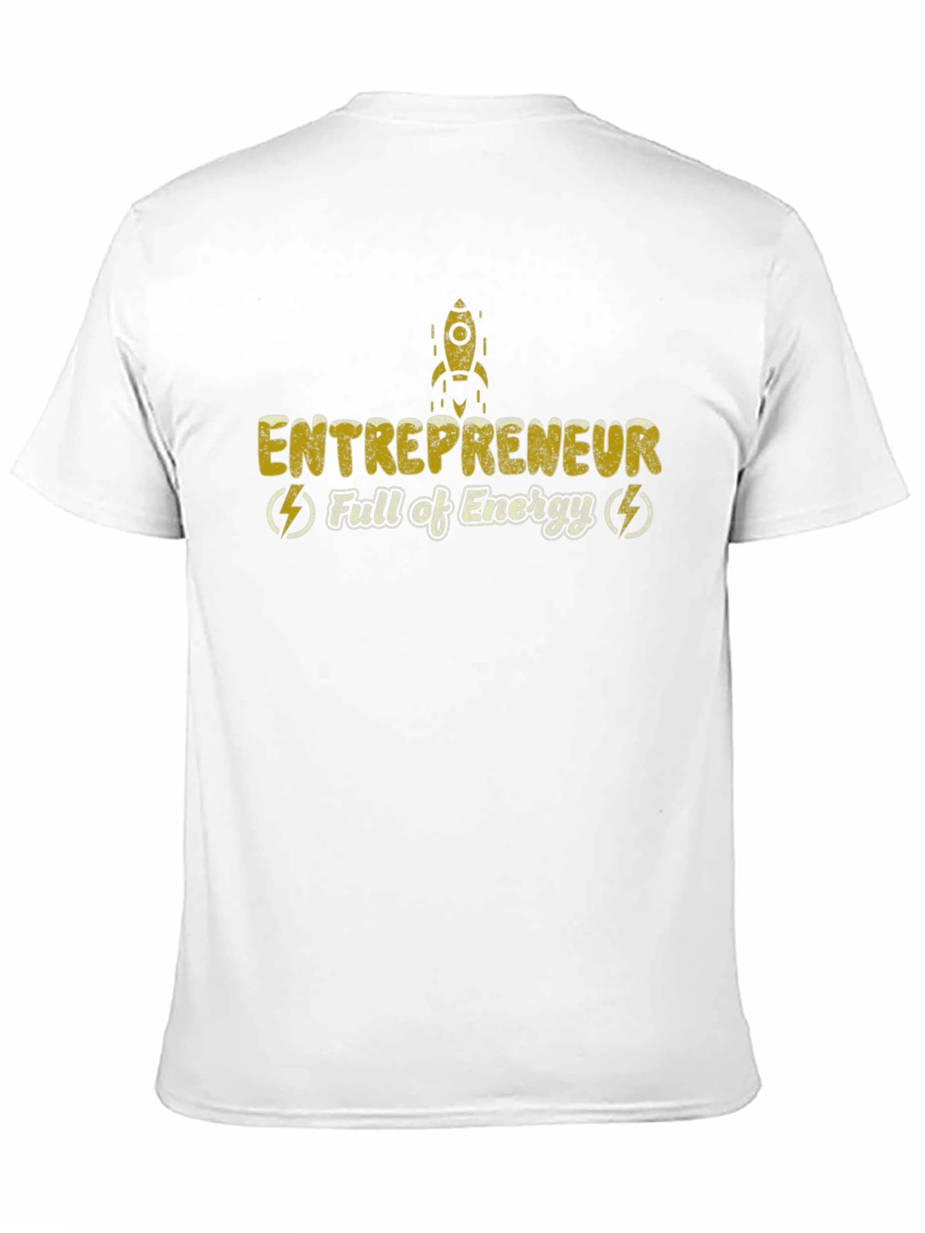 Entrepreneur Full of Energy Black T-Shirt