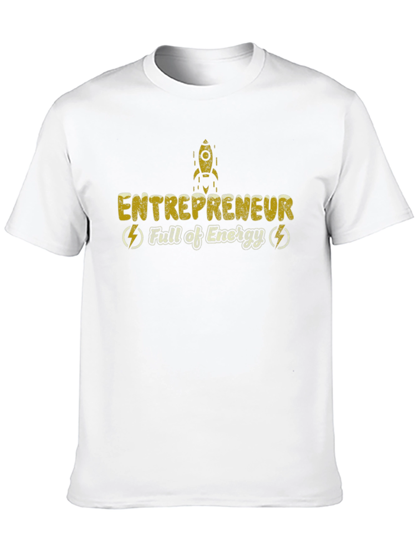 Entrepreneur Full of Energy Black T-Shirt